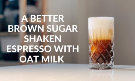 A Better Brown Sugar Shaken Espresso With Oat Milk