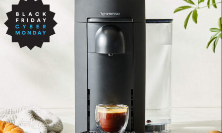 Target has the Nespresso VertuoPlus coffee and espresso machine for $142.49