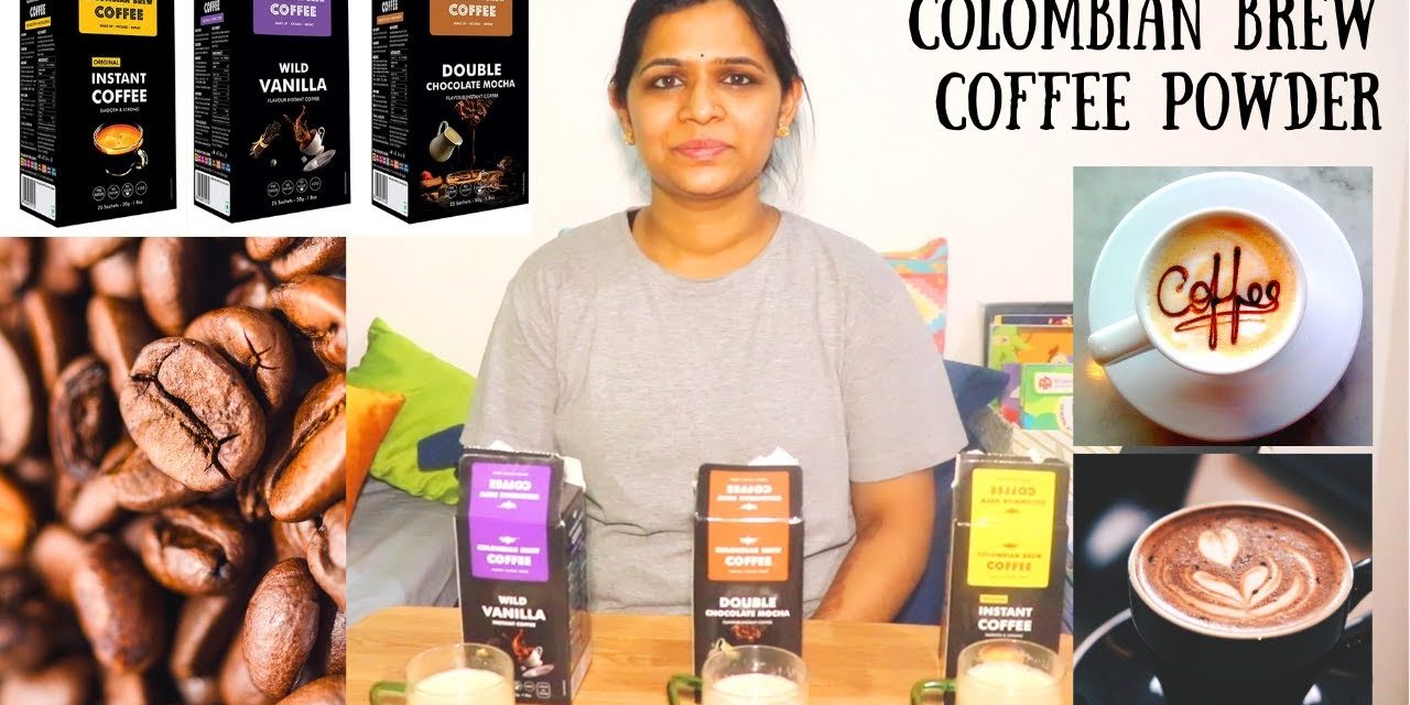 Colombian Brew Coffee Powder Review | Double Chocolate Mocha | Vanilla | Indian Mom F…