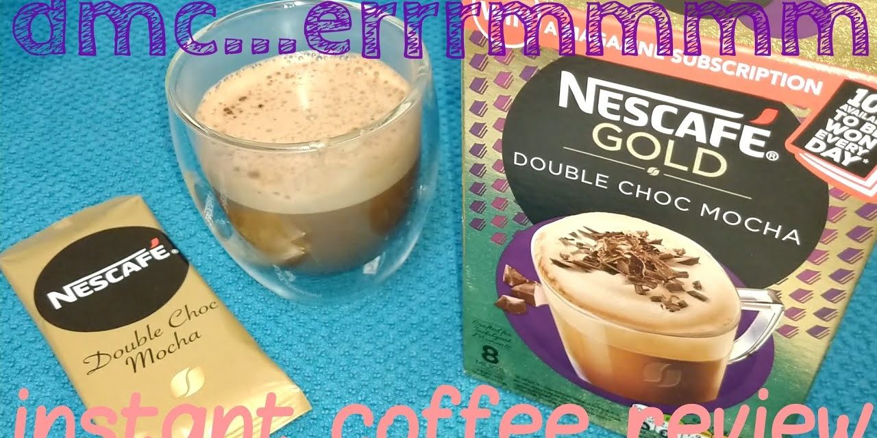 Nescafé Gold Double Mocha Instant Coffee Review.
