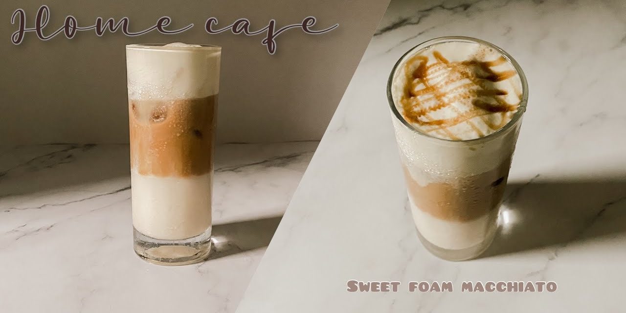 Sweet foam macchiato x B coffee co