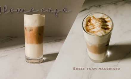 Sweet foam macchiato x B coffee co
