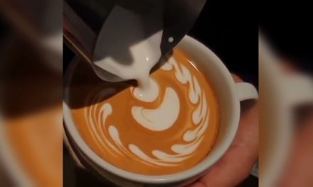 café latte art Amazing ✨👌