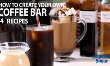 How to Create Your Own Coffee Bar with 4 Different Drink Recipes