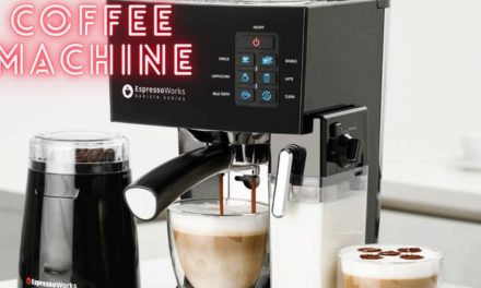 Espresso Machine, Latte & Cappuccino Maker-