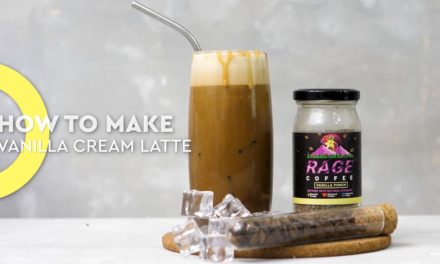 How To Make Vanilla Cream Latte | Rage Coffee Recipes