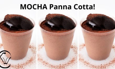 Chocolate Coffee Mocha Panna Cotta Dessert Cups Smooth Silky DELICIOUS with Chocolate…