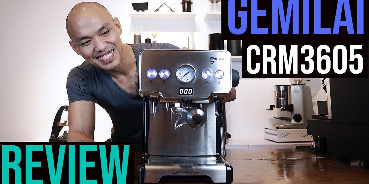 The Gemilai CRM3605 Espresso Machine Review