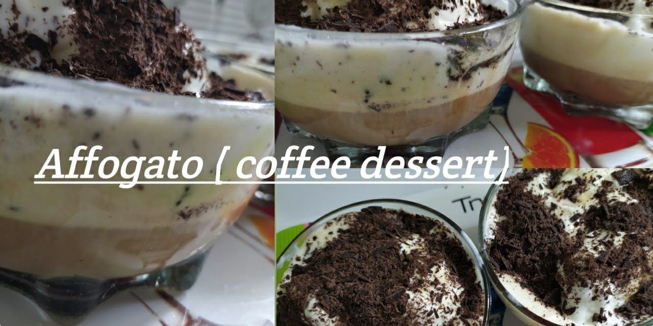 affogato recipe/ coffee dessert / coffee recipe