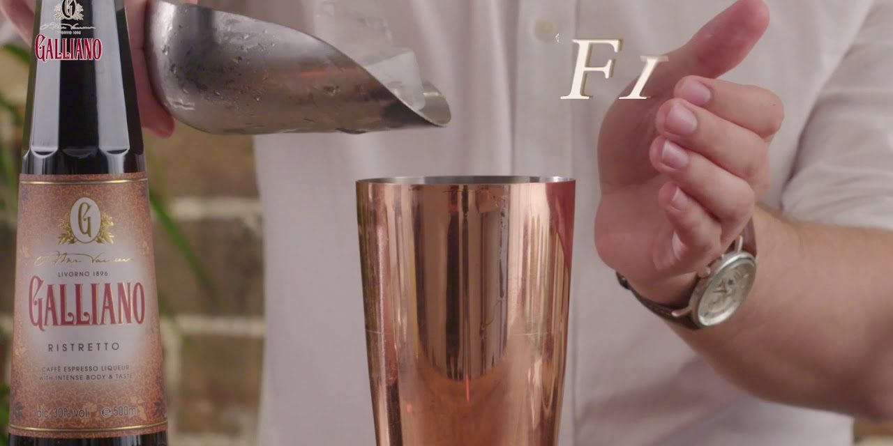 Galliano – How To Cocktail 'Ristretto Martini'
