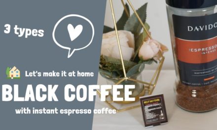 I love Davidoff espresso. Let's make Black Coffee – Espresso, Americano, Iced Ame…