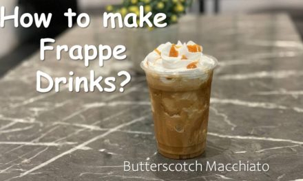Cafe Vlog EP.335 | How to make Frappe Drinks? | Butterscotch Macchiato | Barista Vlog…
