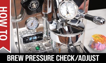 How To: Espresso Brew Pressure Check & Adjustment