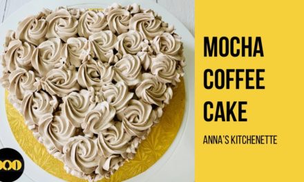 Mocha Coffee Cake | Mocha Cake | Valentine’s Special Cake | Heart Cake