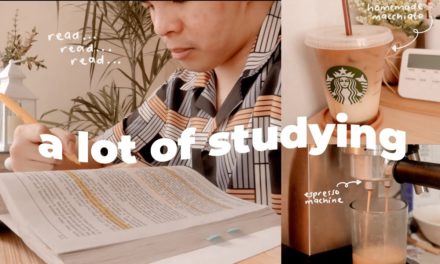 ☕️🗂study vlog + coffee recipes you should try! (law vlog)