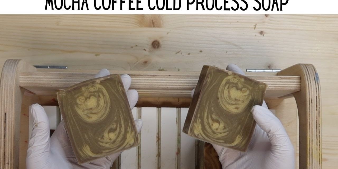 Mocha Coffee Cold Process Soap | Three Little Goats Homestead