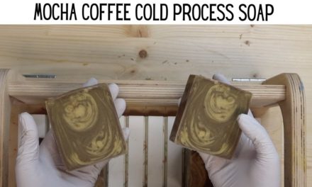Mocha Coffee Cold Process Soap | Three Little Goats Homestead