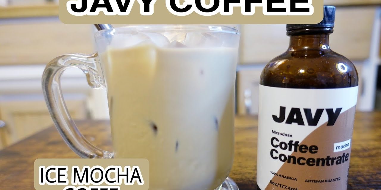 How to make Ice Mocha Coffee|New Mocha Flavor Javy Coffee Concentrate|Javy Coffee