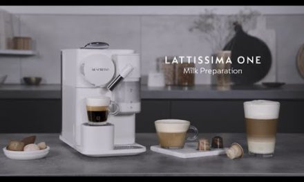 Nespresso Lattissima One – Milk-based beverages preparation