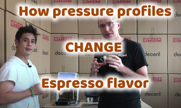 How pressure profiling changes Espresso flavor