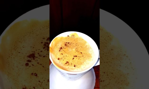 Cappuccino Coffee Recipe || Only 3 Ingredients Homemade Cappuccino Coffee withou…