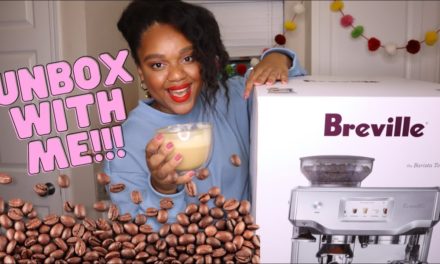 UnBox With Me – Every Detail On My New Breville Barista Touch Espresso Machine