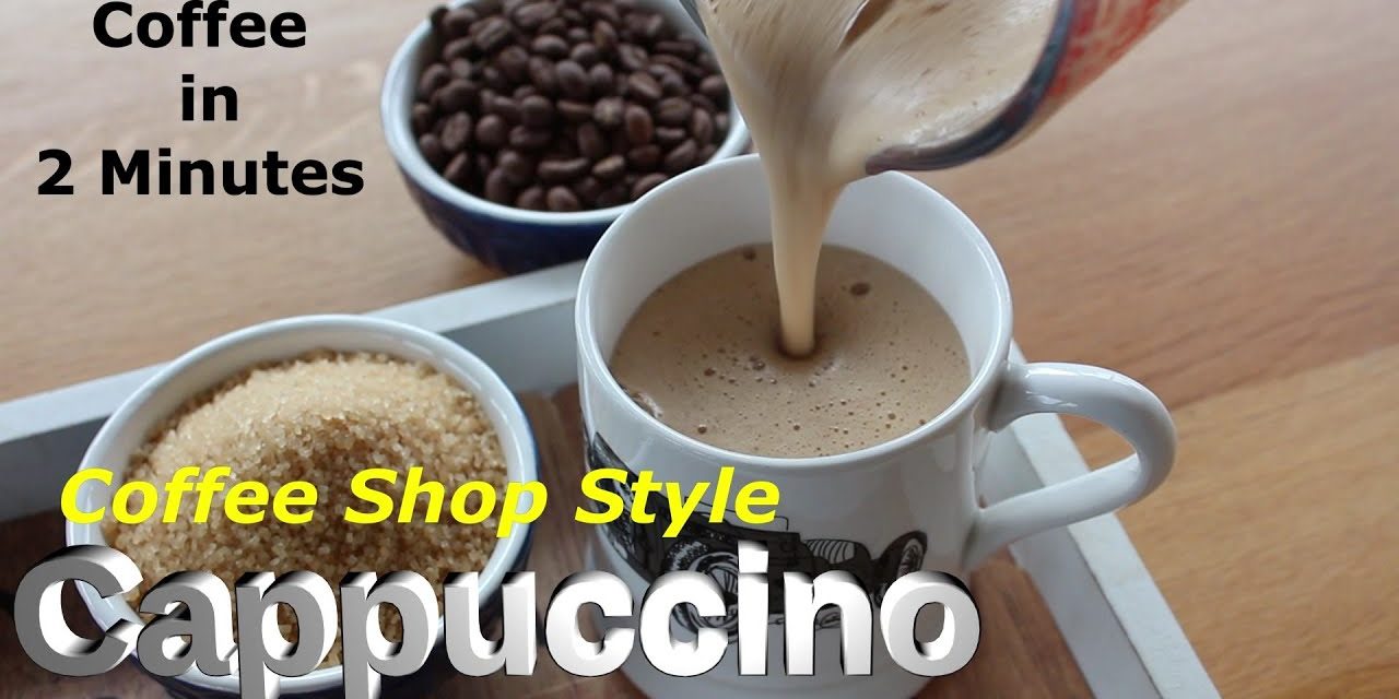 How to Make Frothy Foamy Cappuccino at Home with BRU, Nescafe (Instant Coffee Powder)…