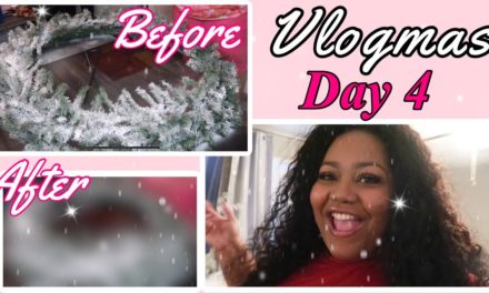 Vlog: Life Rant + Decorating My Christmas Wreath + Dinner Date