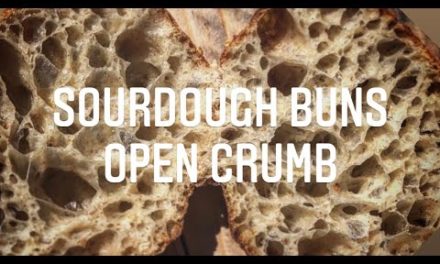 Sourdough buns | OPEN CRUMB tutorial | recipe and baking method