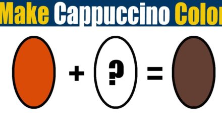 How To Make Cappuccino Color – What Color Mixing To Make Cappuccino
