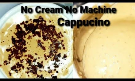 cappuccino coffee|Easy recipe| Cappuccino Cafe Style Without Machine and CreamIH…