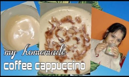 coffee cappuccino homemade recipe