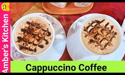 Cappuccino Coffee Recipe | Restaurant Style Cappuccino Coffee in 5 Minutes |