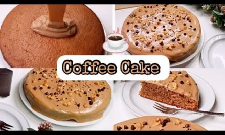 Coffee Sponge Cake That Melts in Your Mouth Recipe ☕