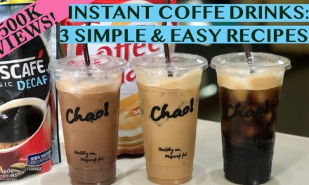 3 CLASSIC ICED COFFEE RECIPES: USING INSTANT COFFEE FOR 22OZ CUPS