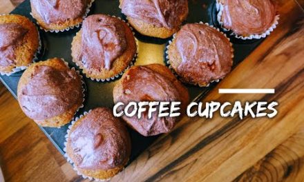 how to make coffee cupcakes | mocha frosting