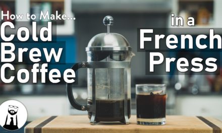 How to Make Cold Brew Coffee in a French Press | Black Tie Kitchen