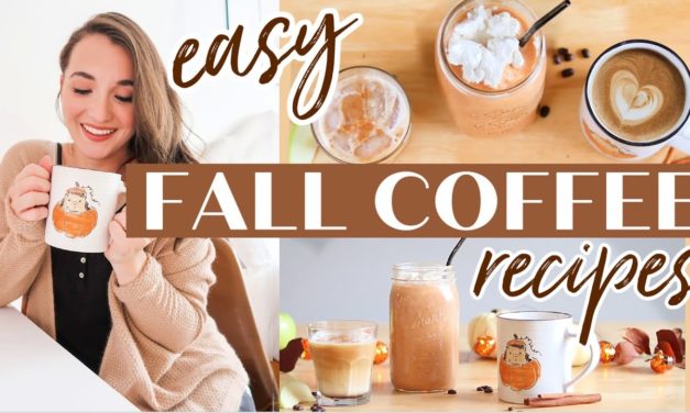 (NEW!) FALL COFFEE RECIPES 2021  Easy + Healthy Drinks! Starbucks Apple Spice C…
