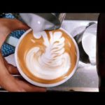 Daily latte art #90 Smooth swan  #shorts #ytshorts #latteart #cafe #coffee #espresso…