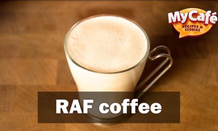 RAF Coffee Recipe from My Cafe and JS Barista Training Center