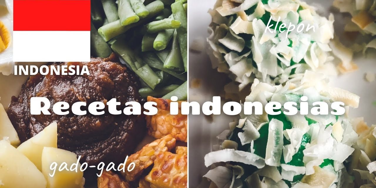 COCINAMOS GADO-GADO y KLEPON, 2 RECETAS TÍPICAS INDONESIAS y VEGETARIANAS ⎟Temp. 3…