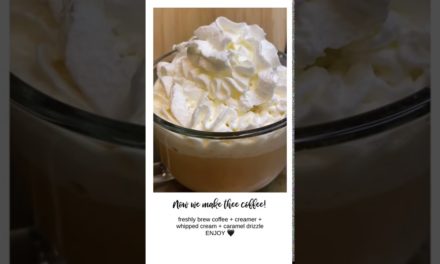 Finale Coffee with Homemade Caramel Macchiato Creamer part 3 of 3 #CrysKitchen #short…