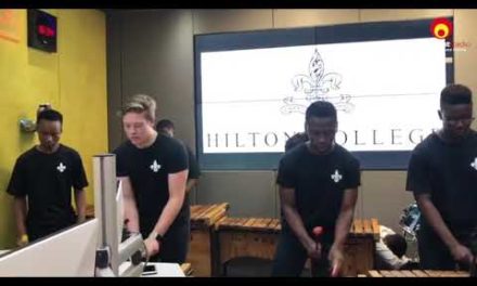 Hilton College marimba band performs Black Coffee & David Guetta's ‘Drive’ in…