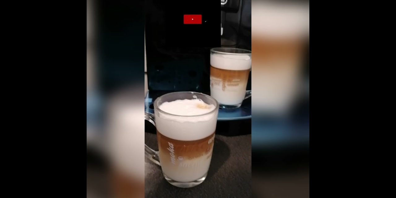 Delonghi magnifica S ||latte macchiato #shorts#short#coffee