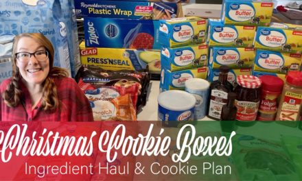Christmas Cookie Boxes, Part 1: Ingredient Haul & Cookie Plan. 40 boxes under $15…