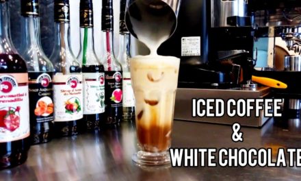 Ice white mocha | Batista training | White chocolate & coffee .