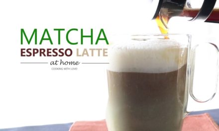 Matcha Espresso Latte at home_Drink for winter_Ep.13  #homecafe #zoeshomekitchen
