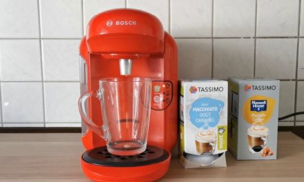Bosch Tassimo Coffee Machine – Making a Maxwell House Macchiato Caramel