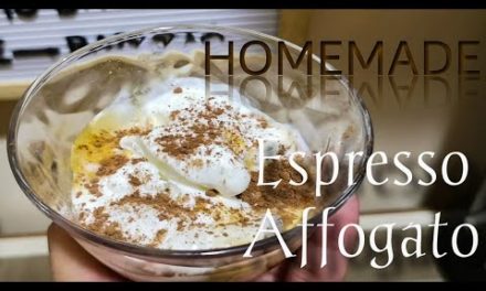 How to make Coffee Affogato