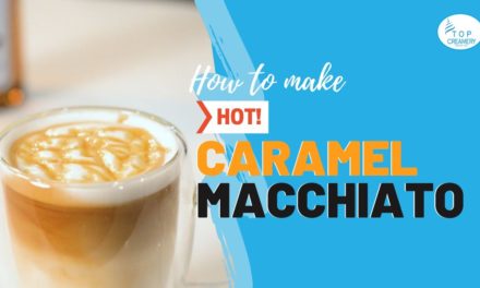 | HOW TO MAKE HOT CARAMEL MACCHIATO | HOT CARAMEL LATTE | MACCHIATO COFFEE AT HOME |…